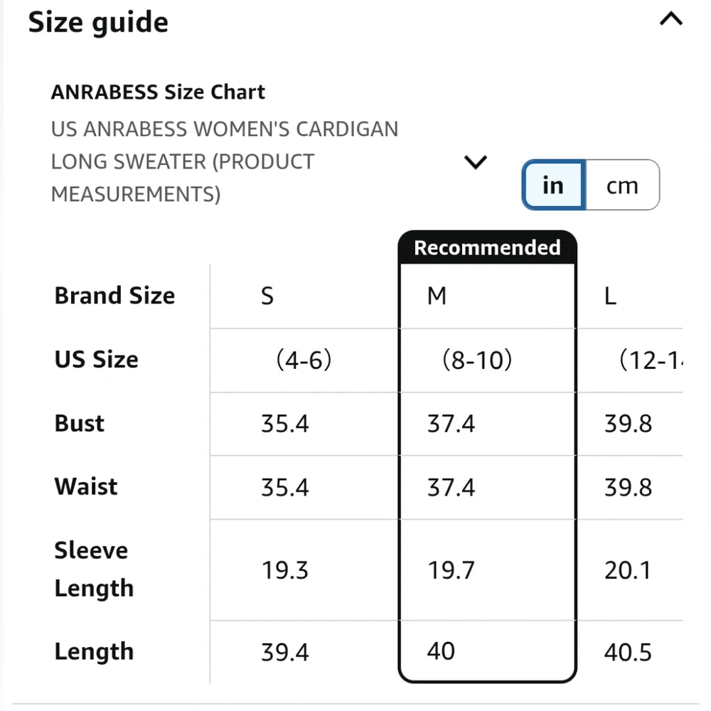 NWT Anrabess Winter White Cardigan Coat Size S Small - Picture 12 of 12